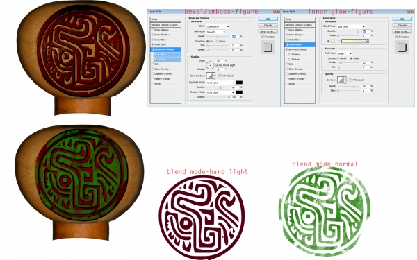 Creation of totem: Step 4